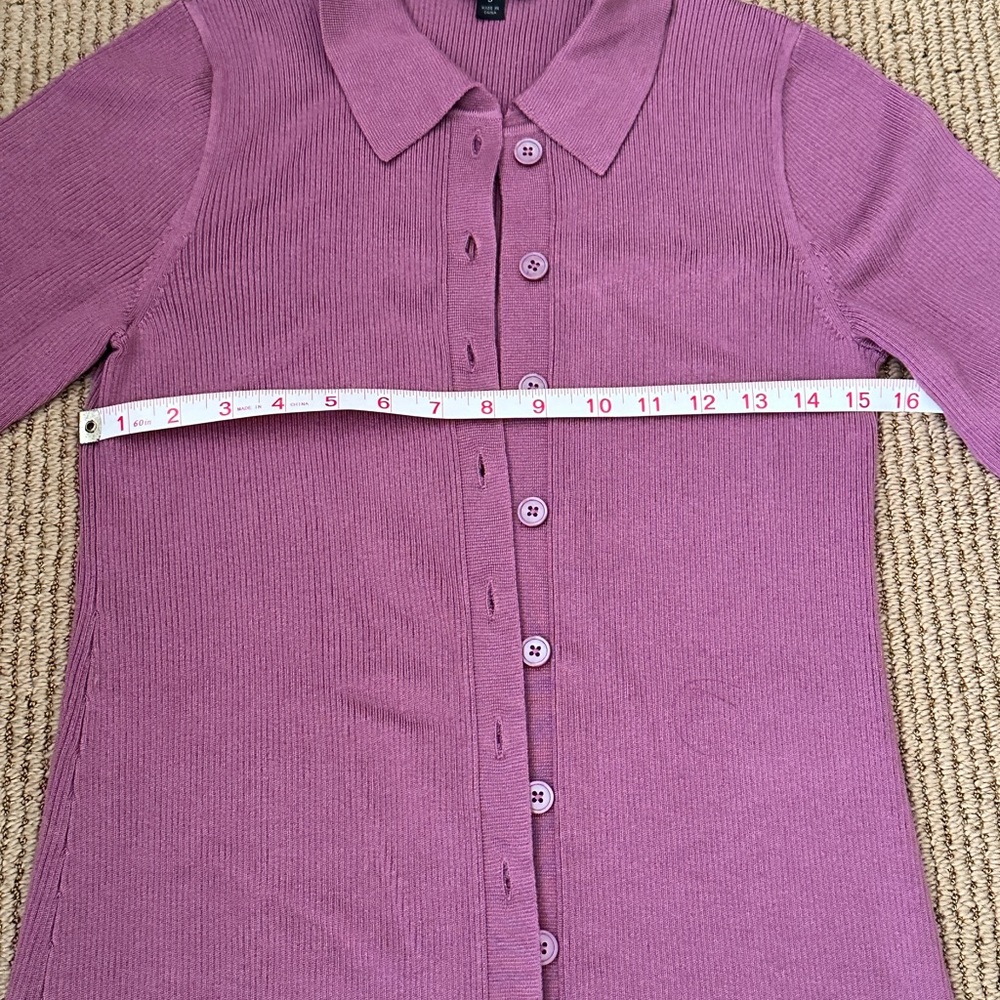 J.Crew Ribbed Button-front Dress - Picture 4 of 9